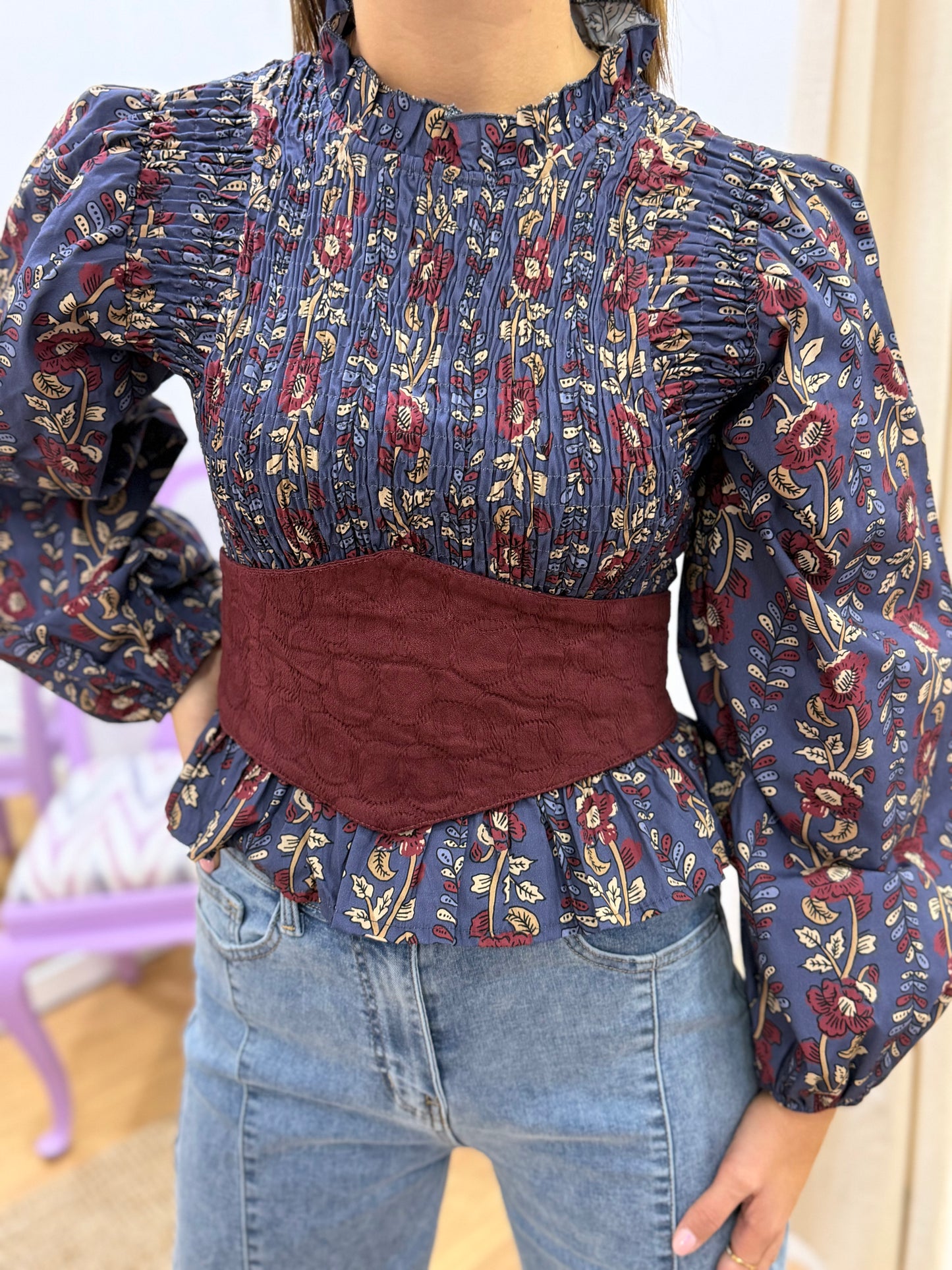 Blusa com Padrão