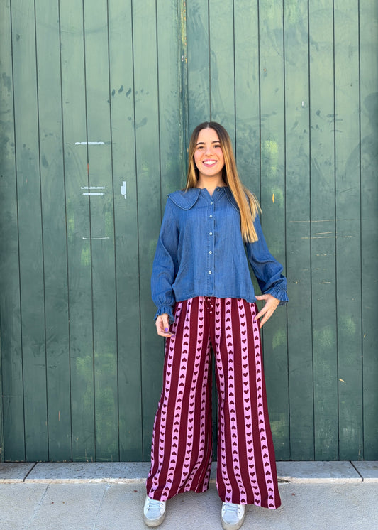 blusa ganga com gola feminina kakau store