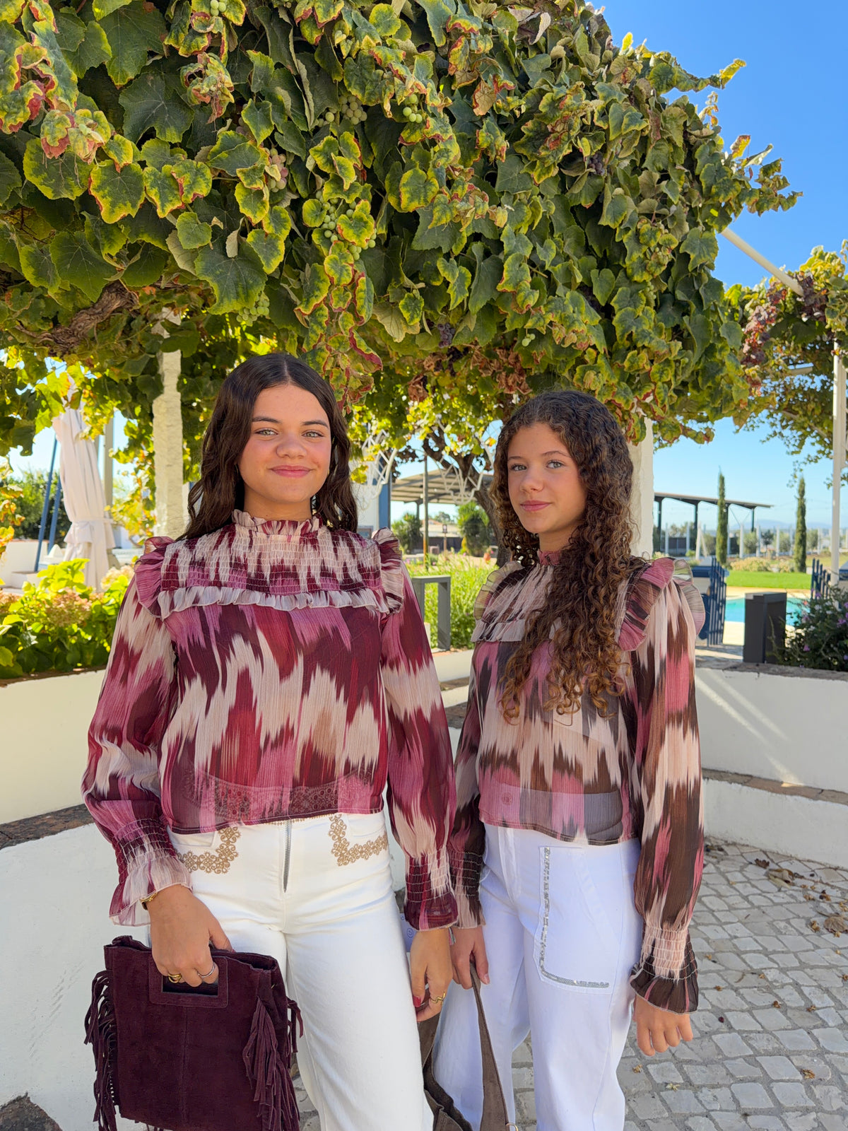 Blusa com Padrão