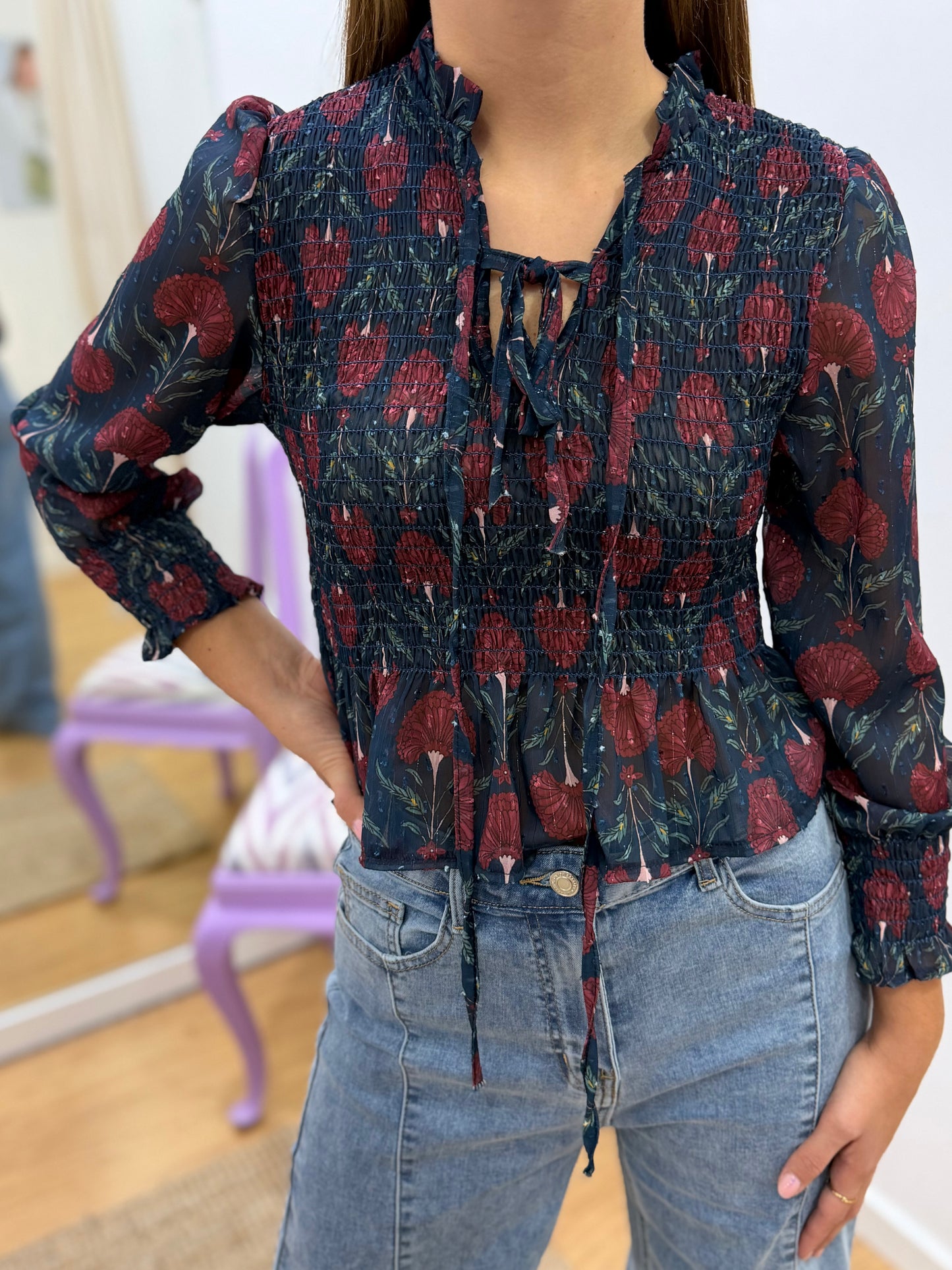 Blusa com Padrão