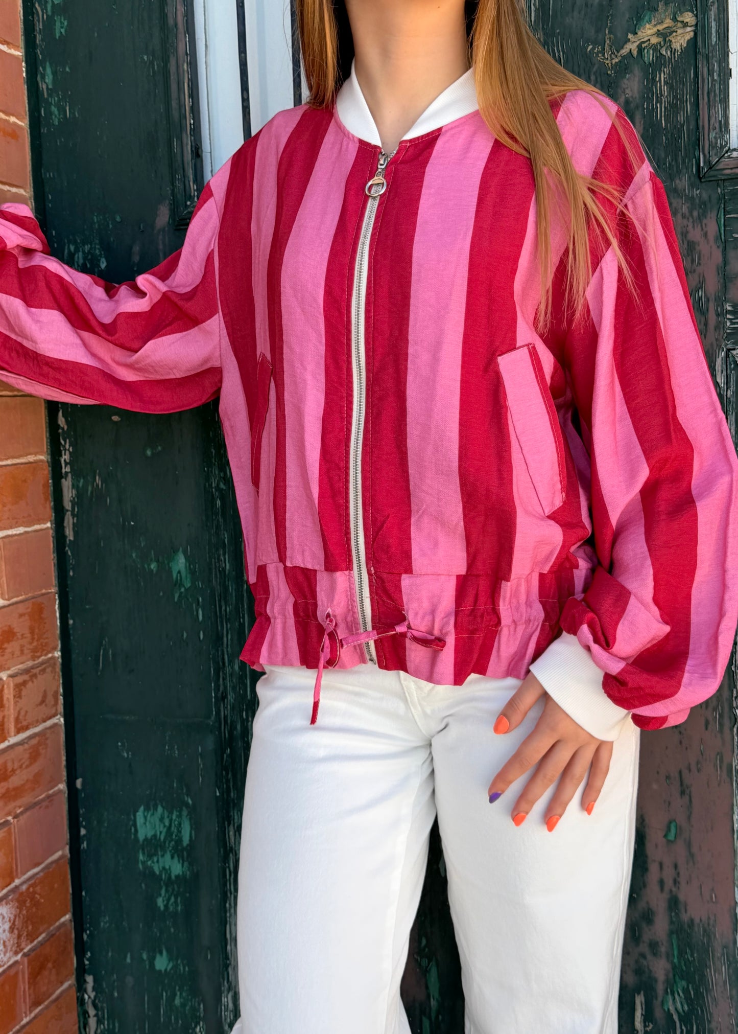casaco feminino riscas kakau store