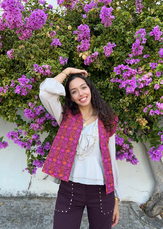 Colete Estampado