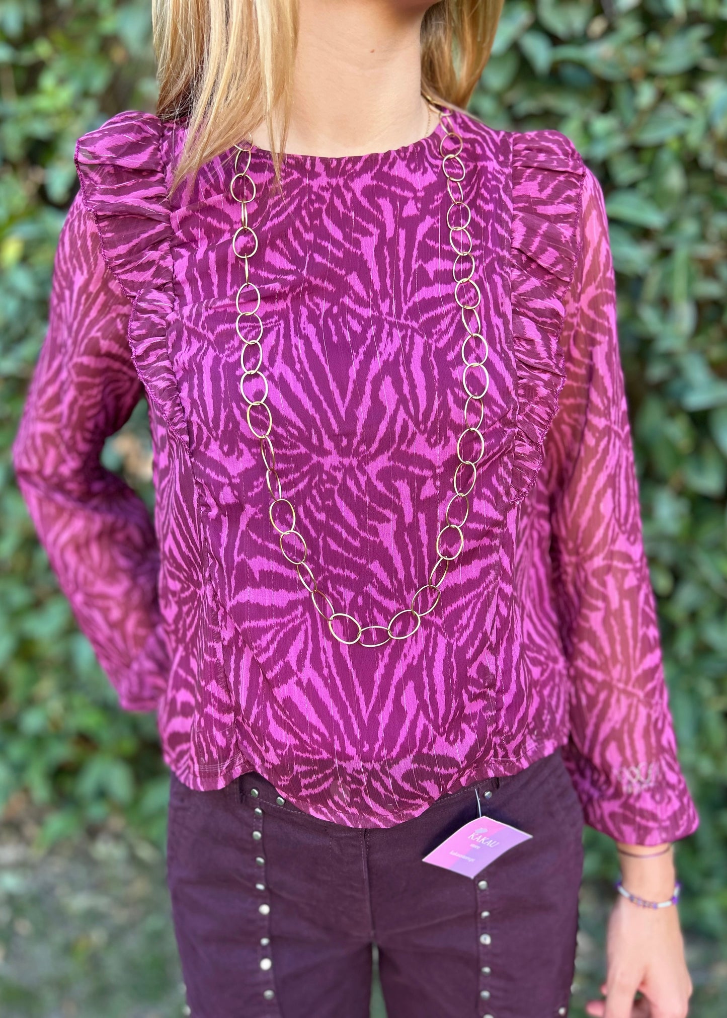 Blusa com Padrão