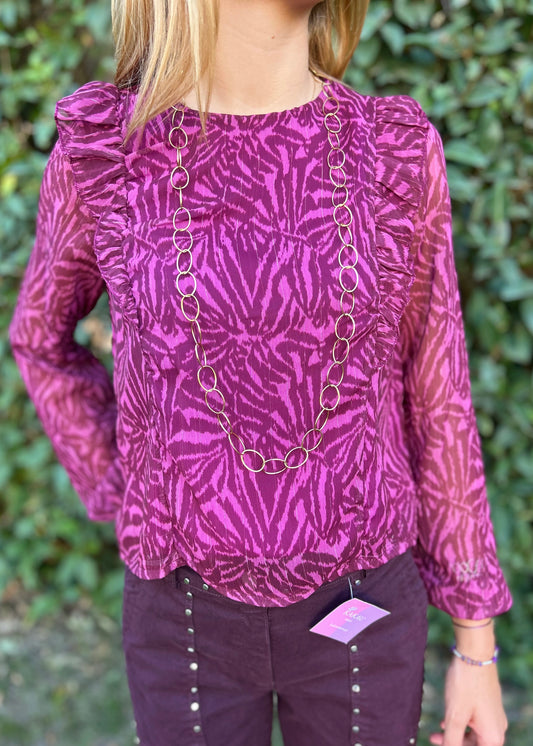 Blusa com Padrão
