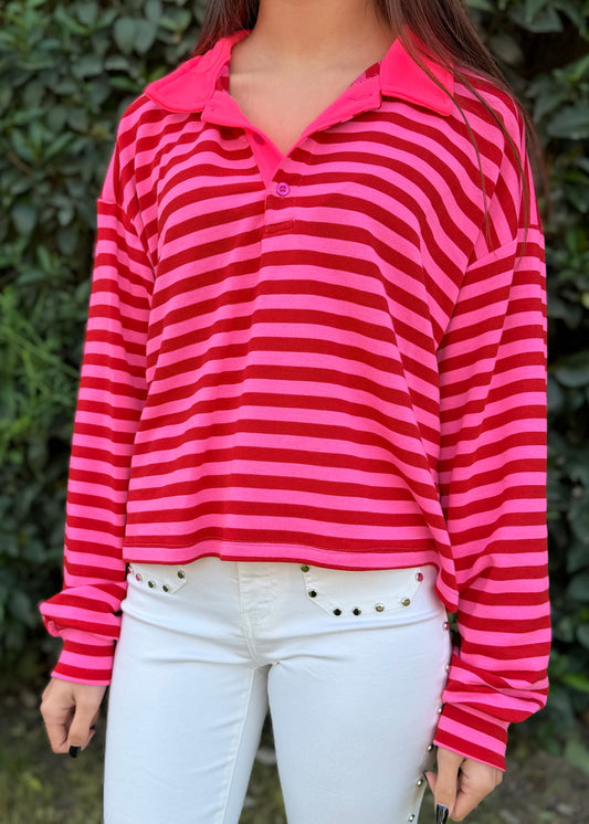Camisola com Gola