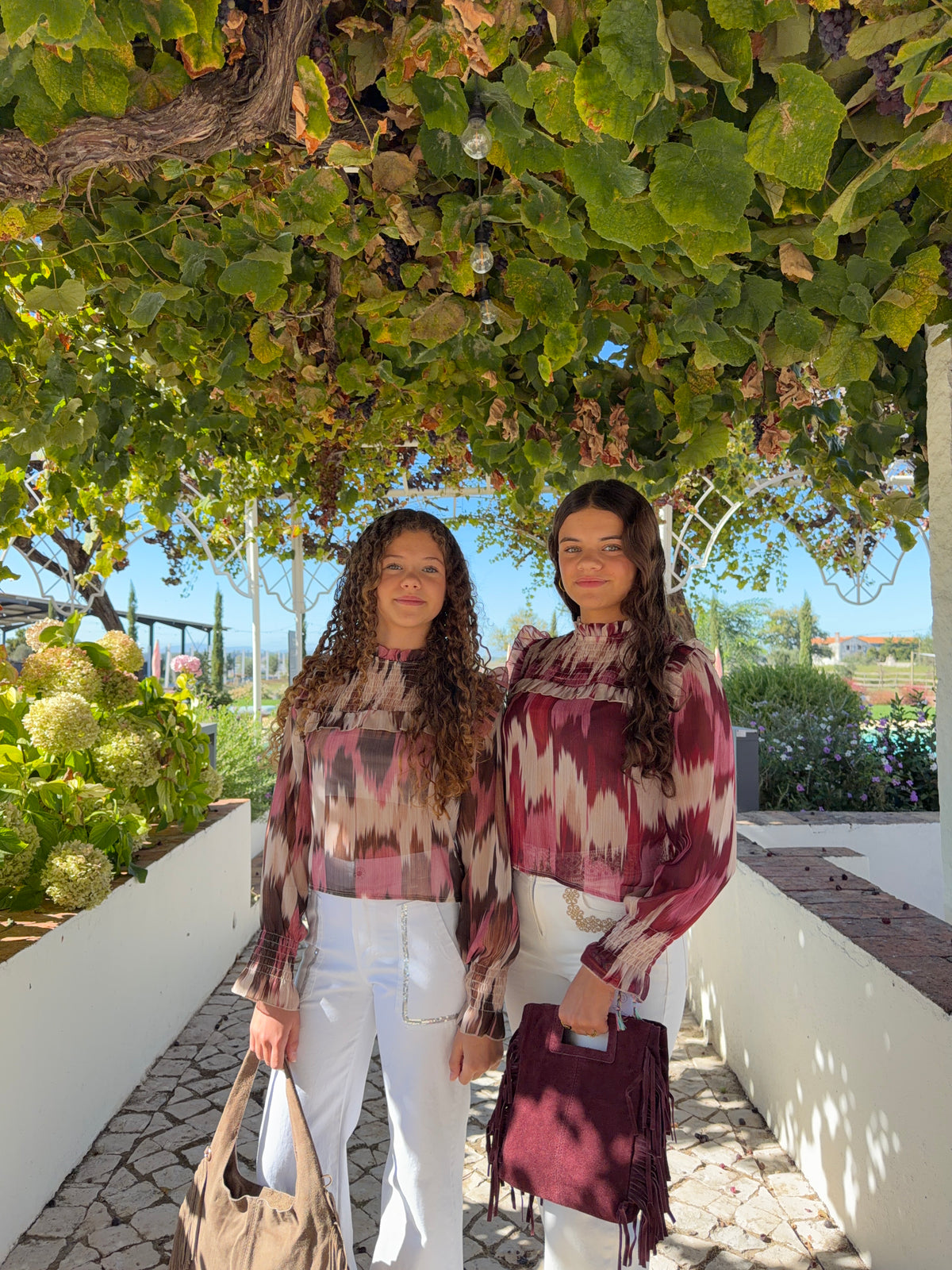 Blusa com Padrão