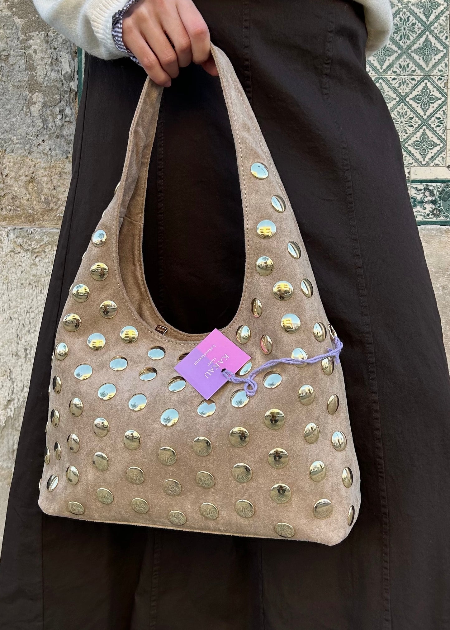 Mala Hobo com Tachas