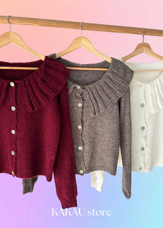 Camisola de Malha com Gola