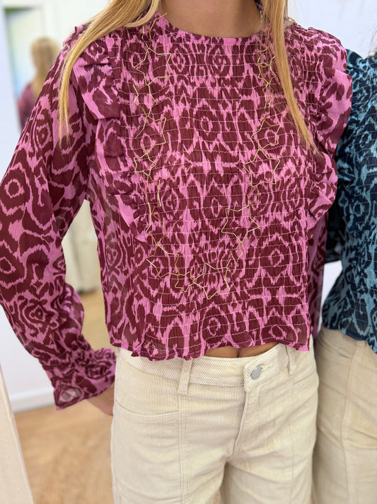 Blusa com Padrão