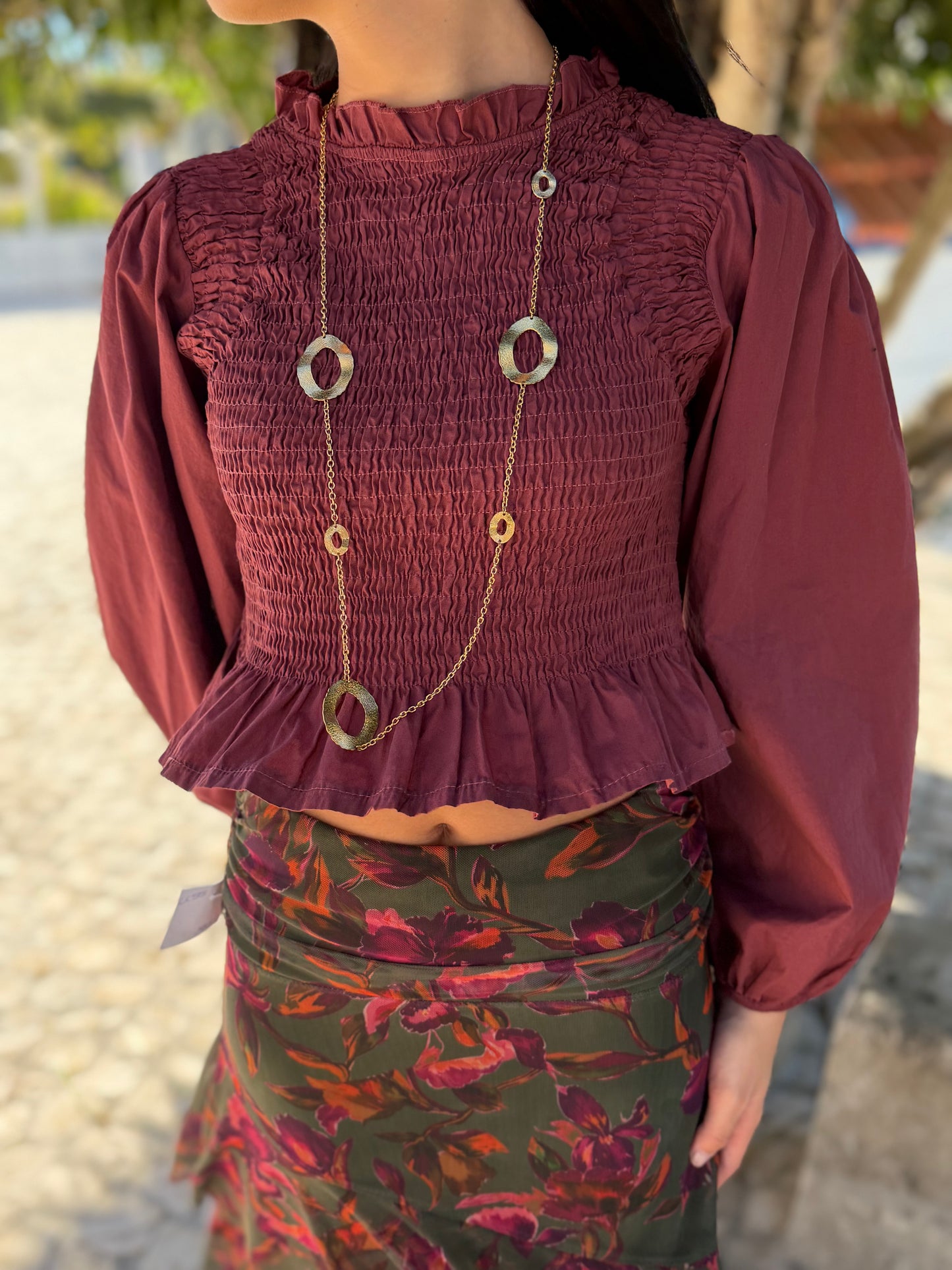 Blusa Lisa com Manga