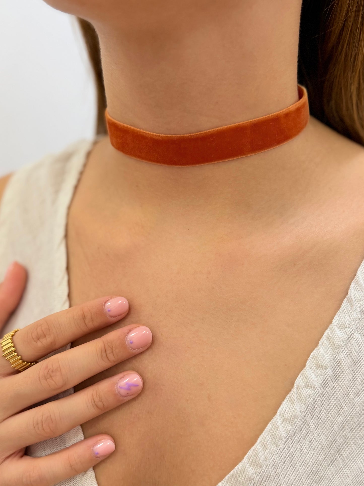 Choker Veludo