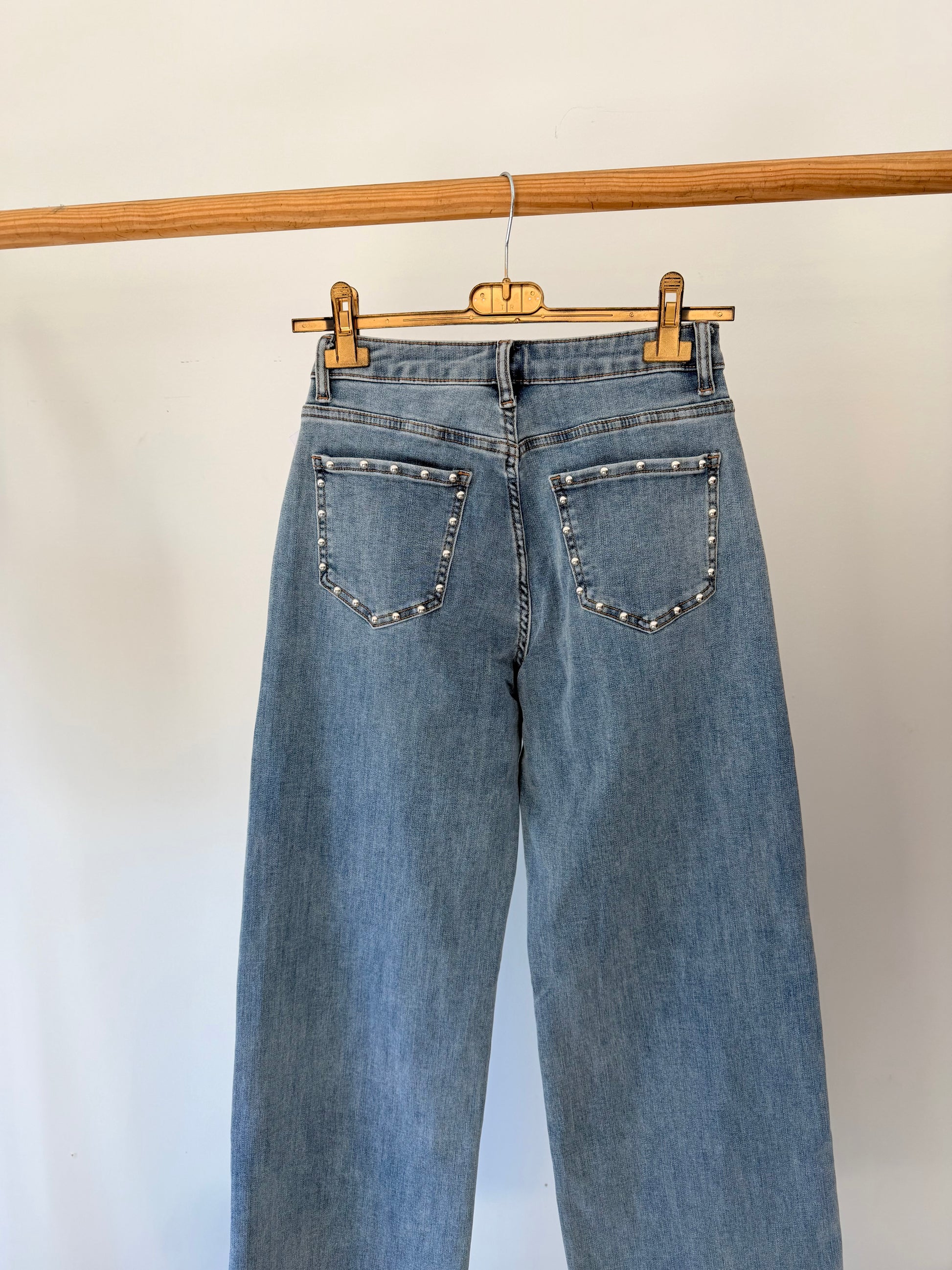 calcas ganga estrelas tachas kakau store
