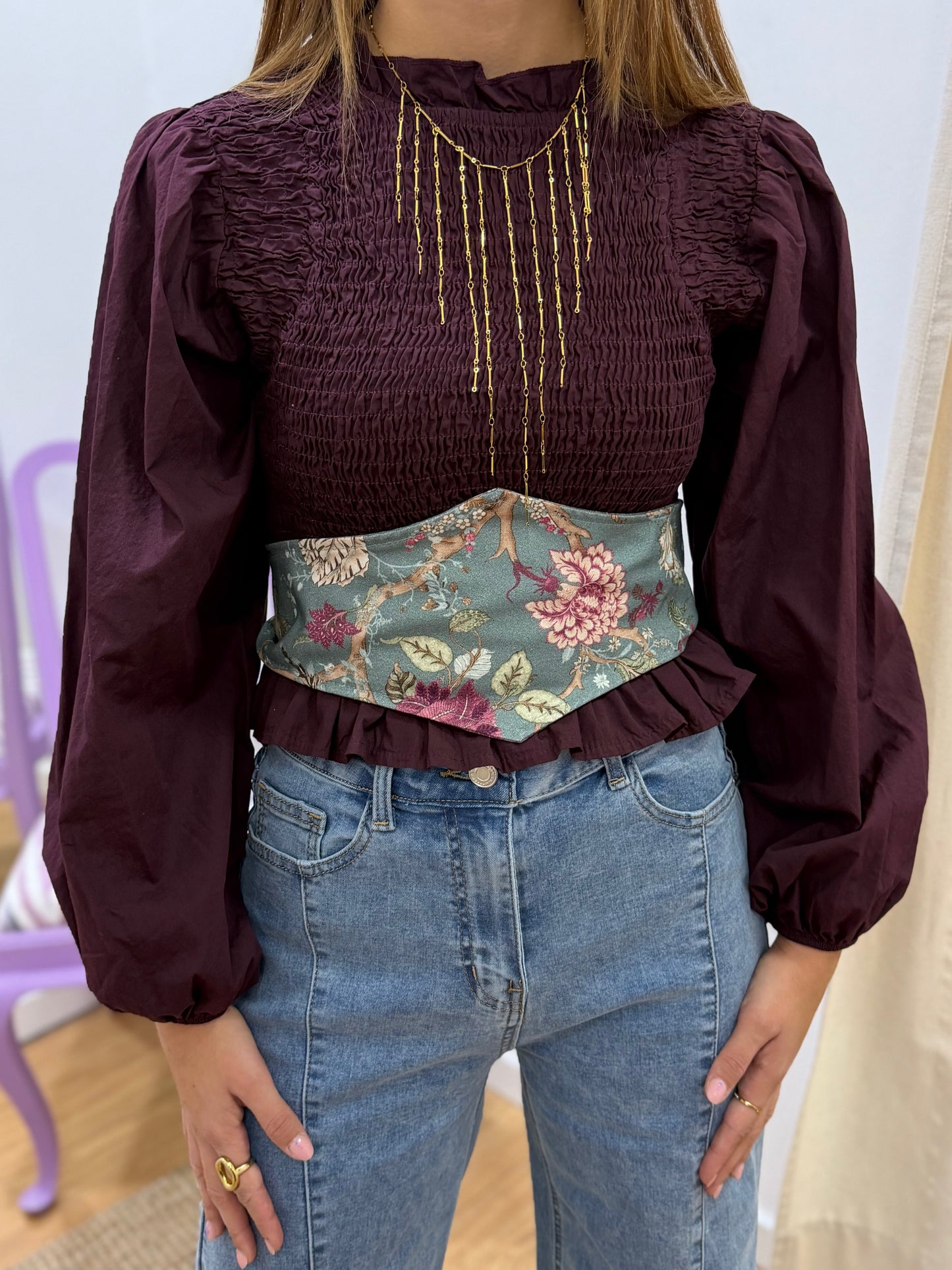 Blusa Lisa com Manga