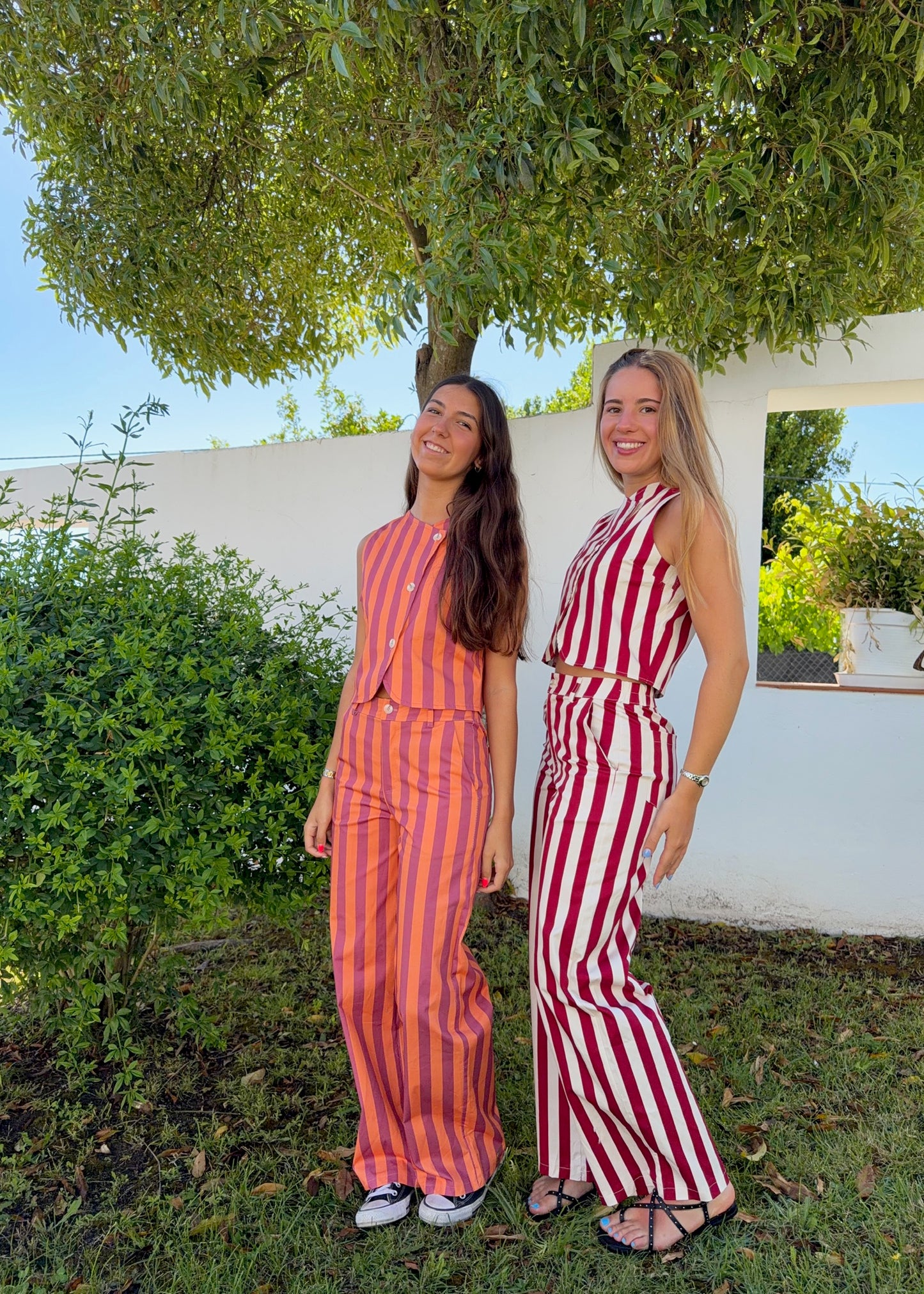 Conjunto com Padrão de Riscas