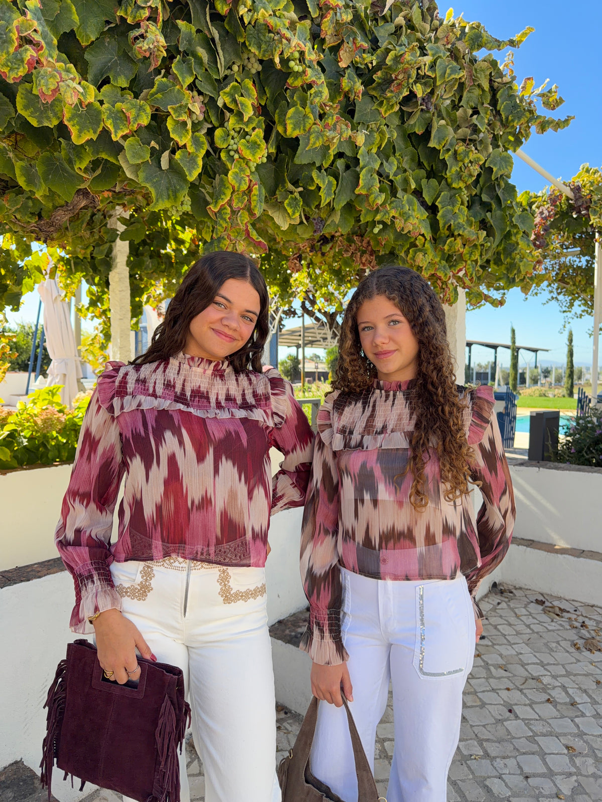 Blusa com Padrão