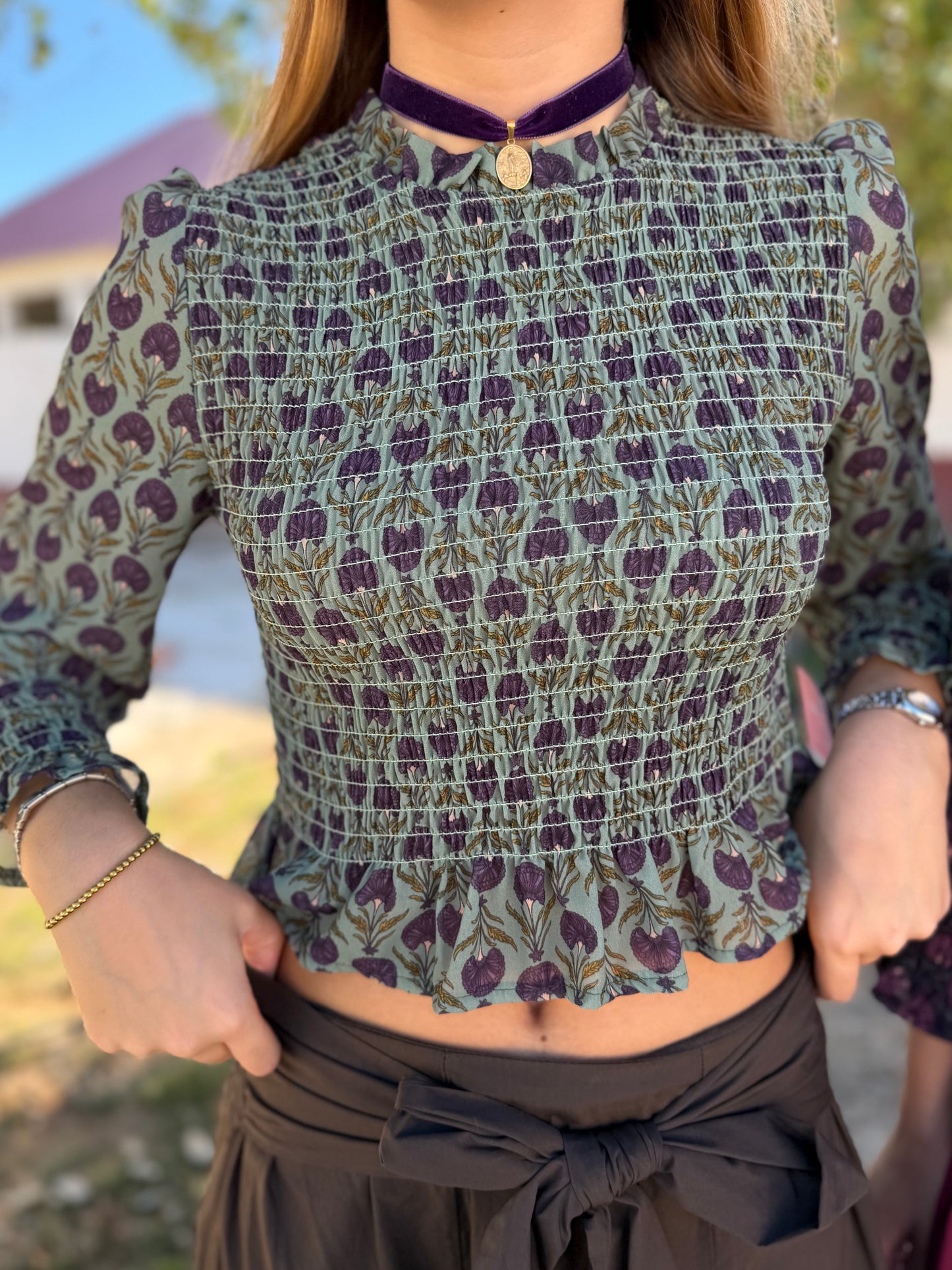 Blusa com Padrão