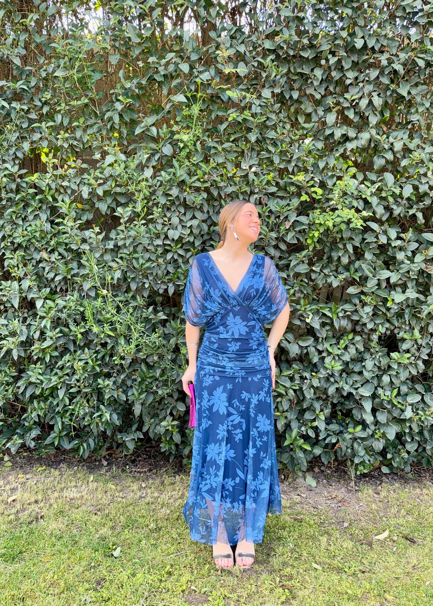Vestido midi tule