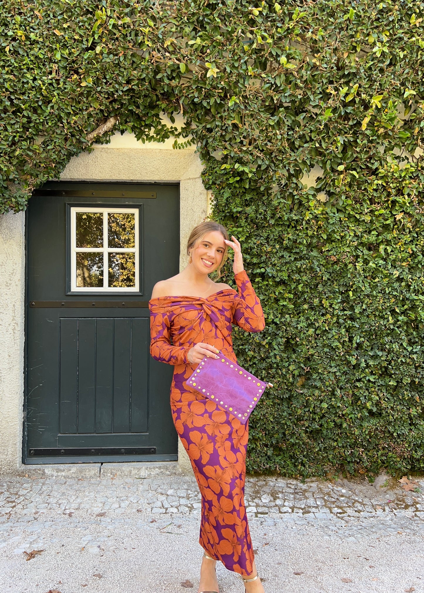 Vestido Floral Ombro a Ombro