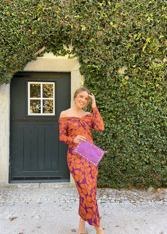 Vestido Floral Ombro a Ombro