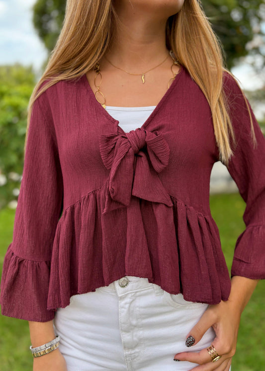Blusa com Laço