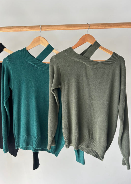 Camisola de Malha com Detalhe