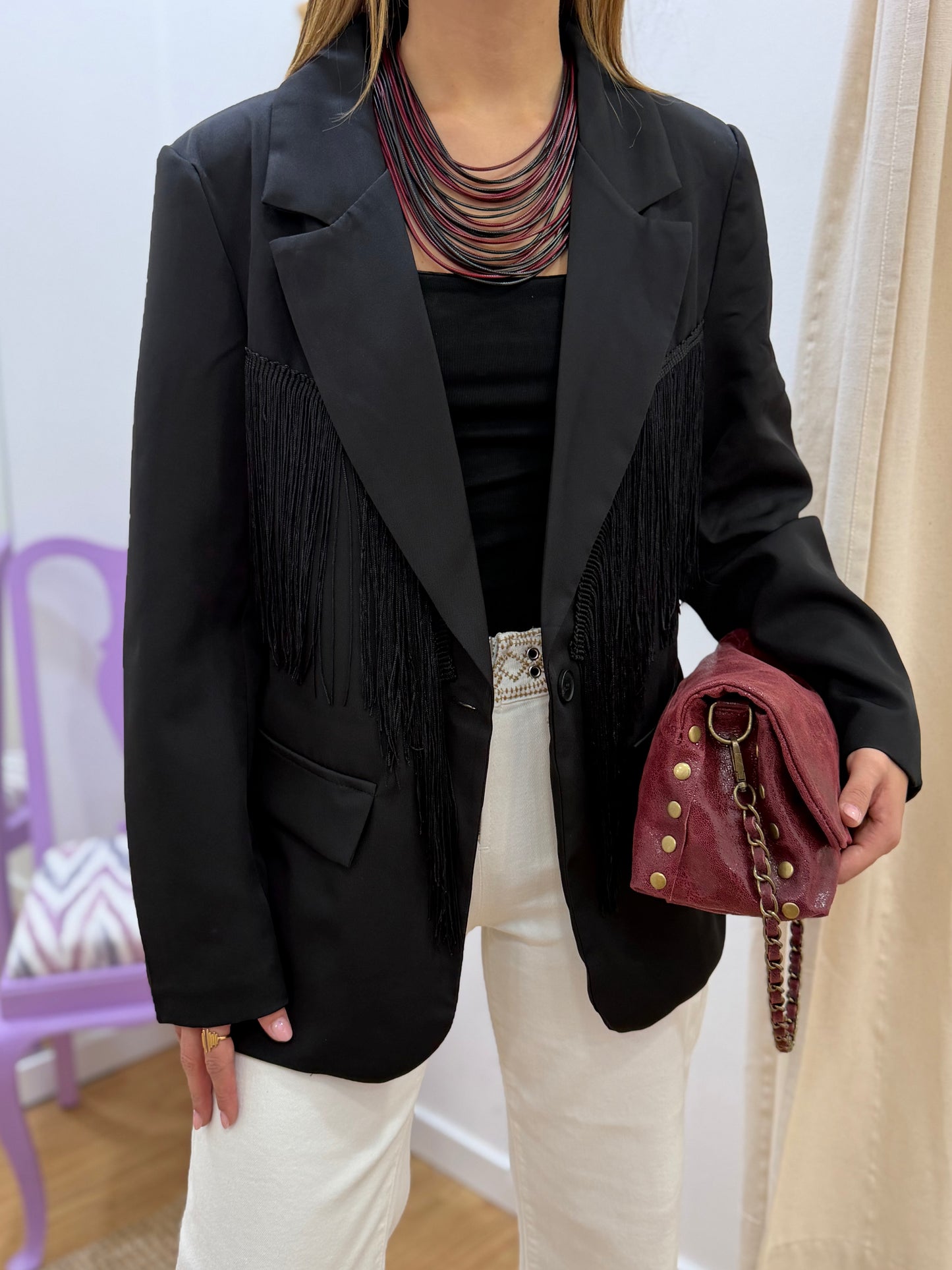 Blazer com Franjas