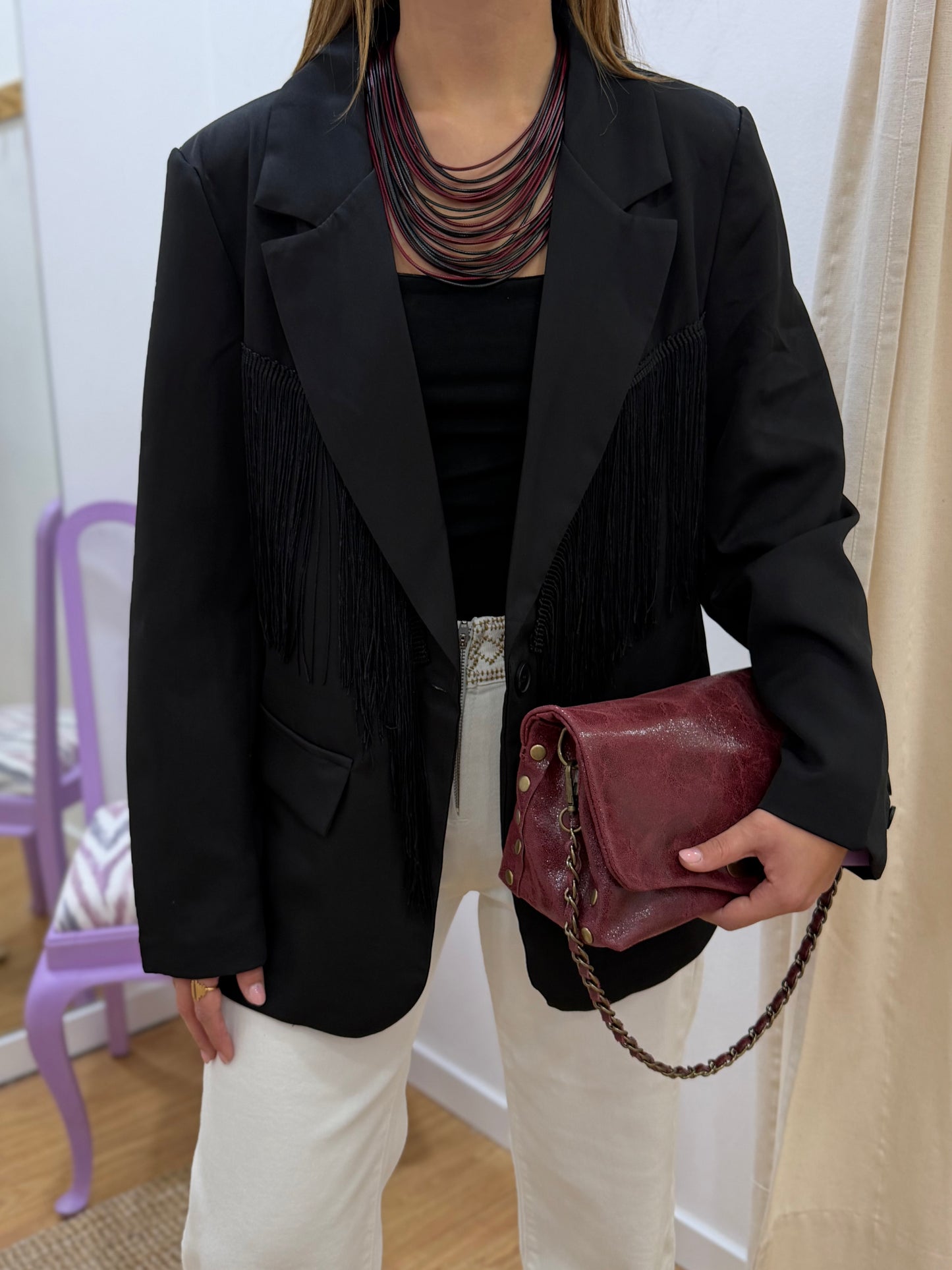Blazer com Franjas