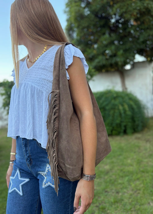 Mala com Franjas Laterais