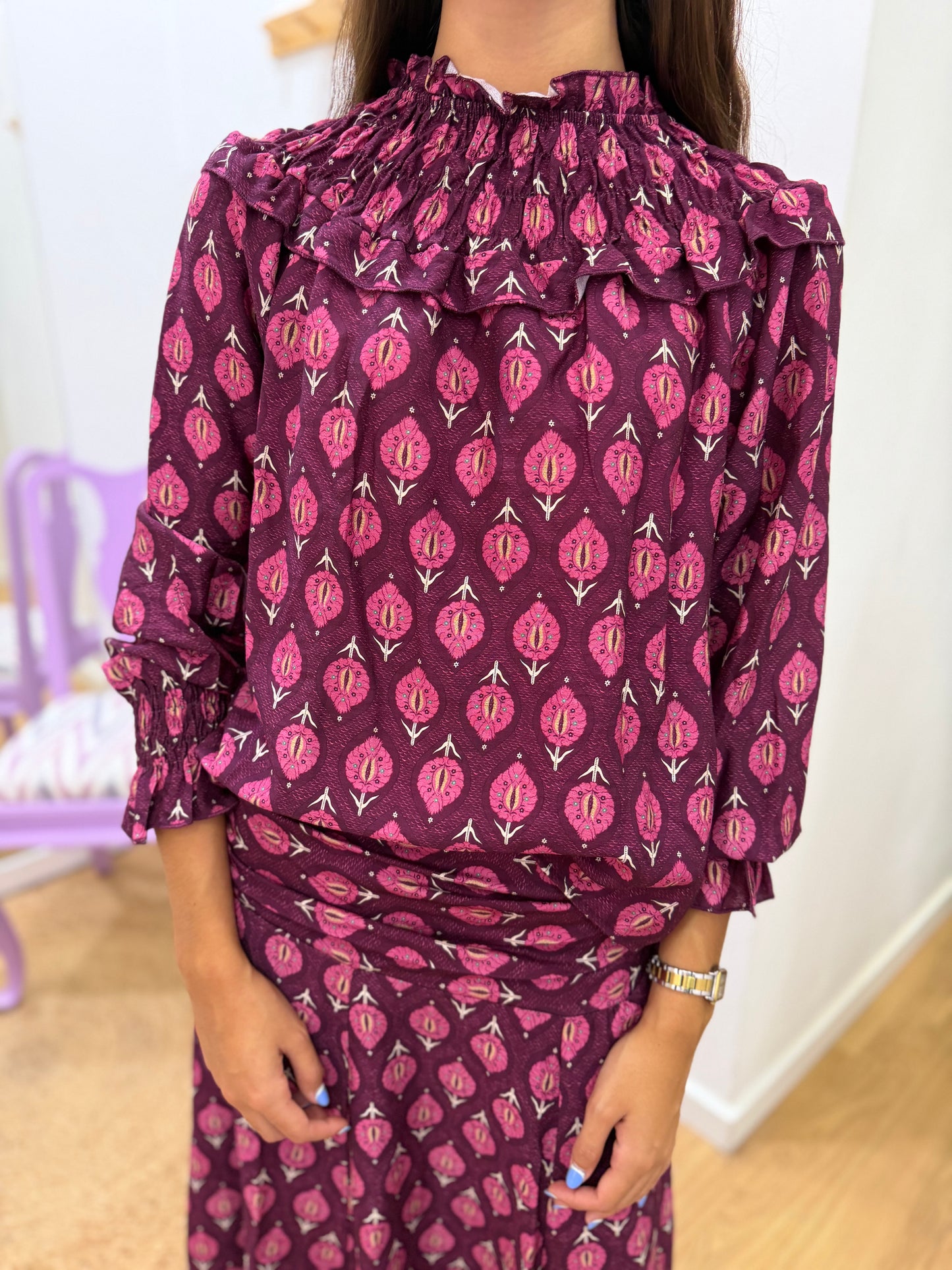 Blusa com Padrão