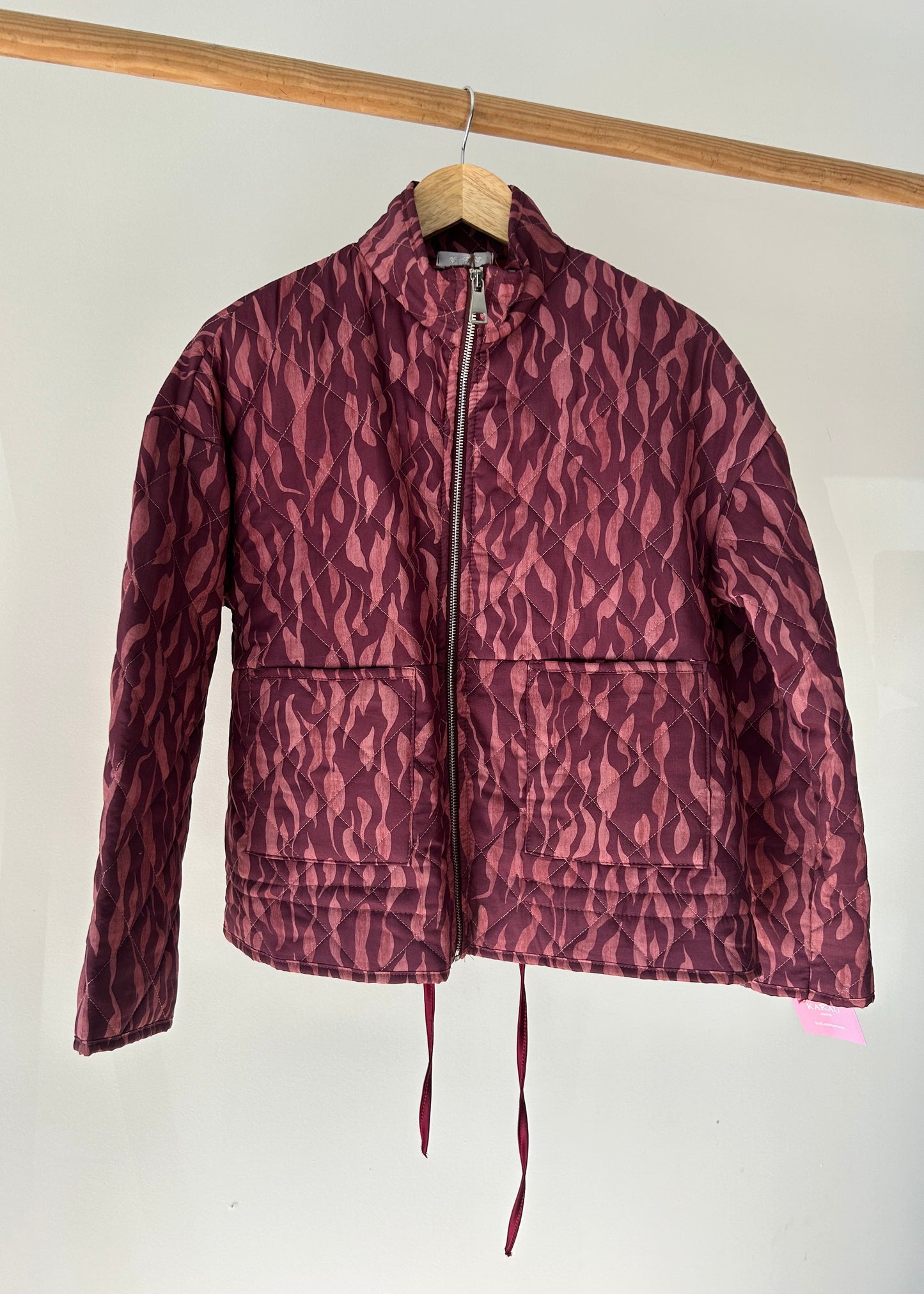 Casaco Acolchoado com Fecho