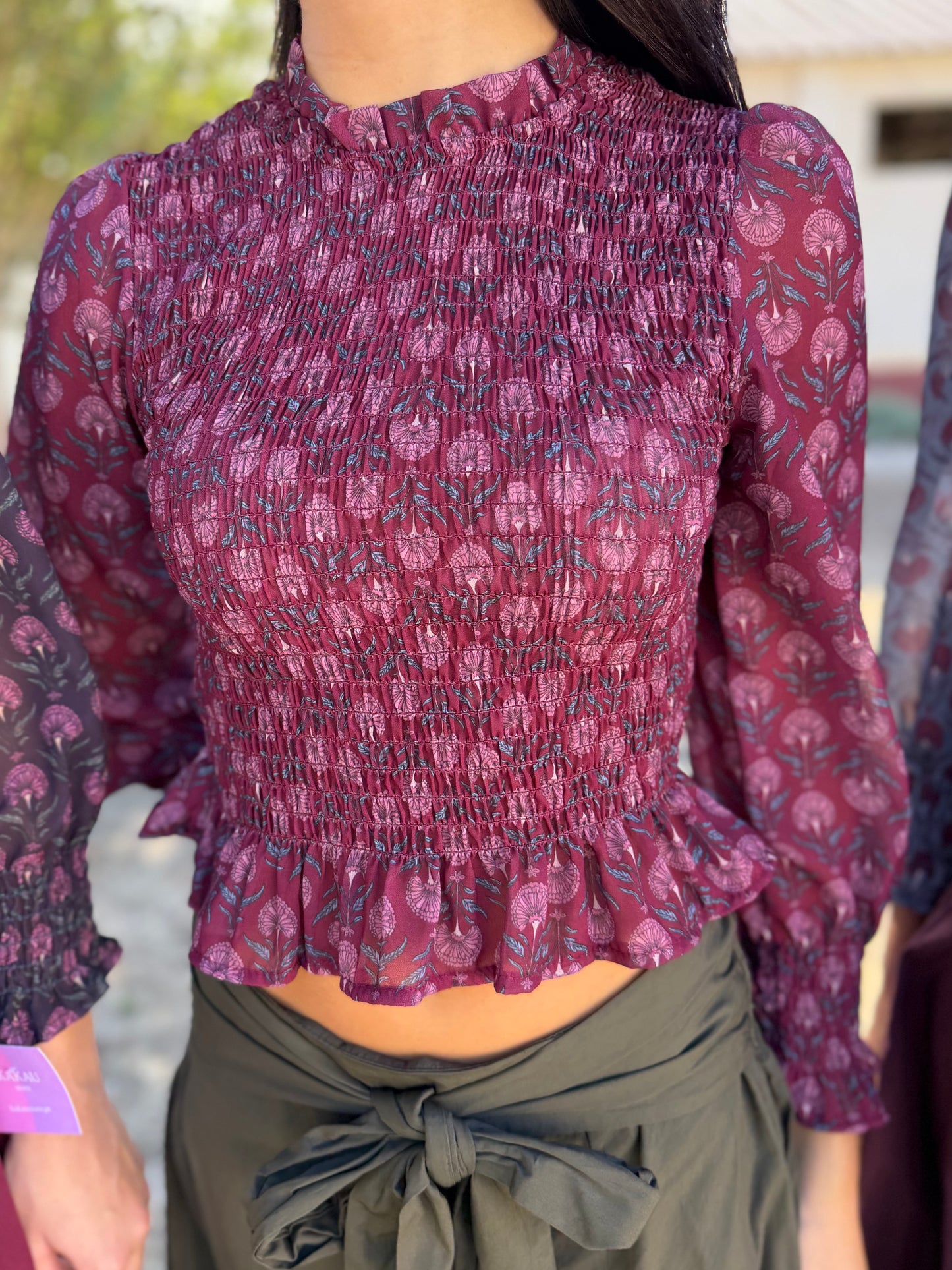 Blusa com Padrão