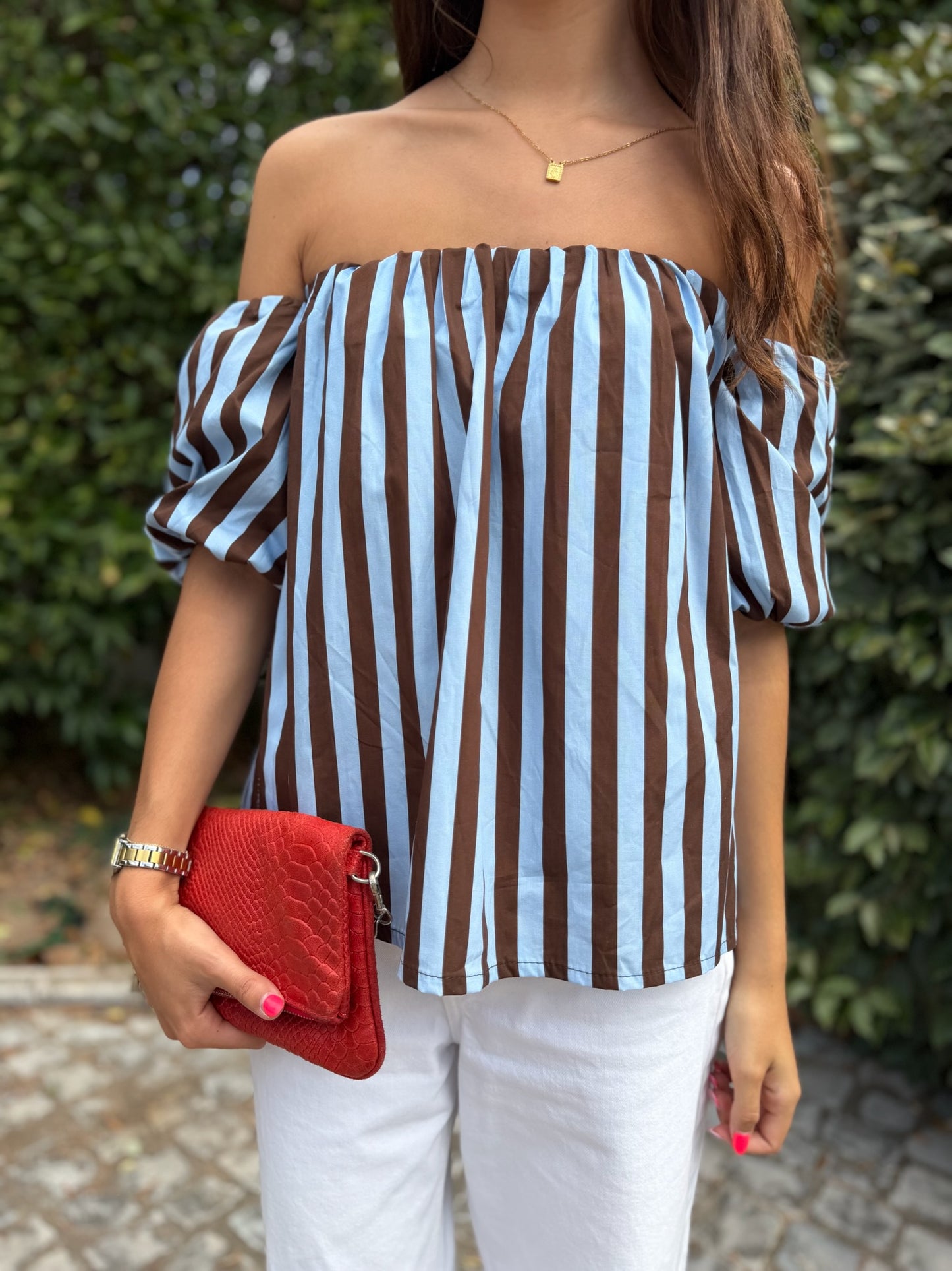 Blusa Cai-Cai com Riscas