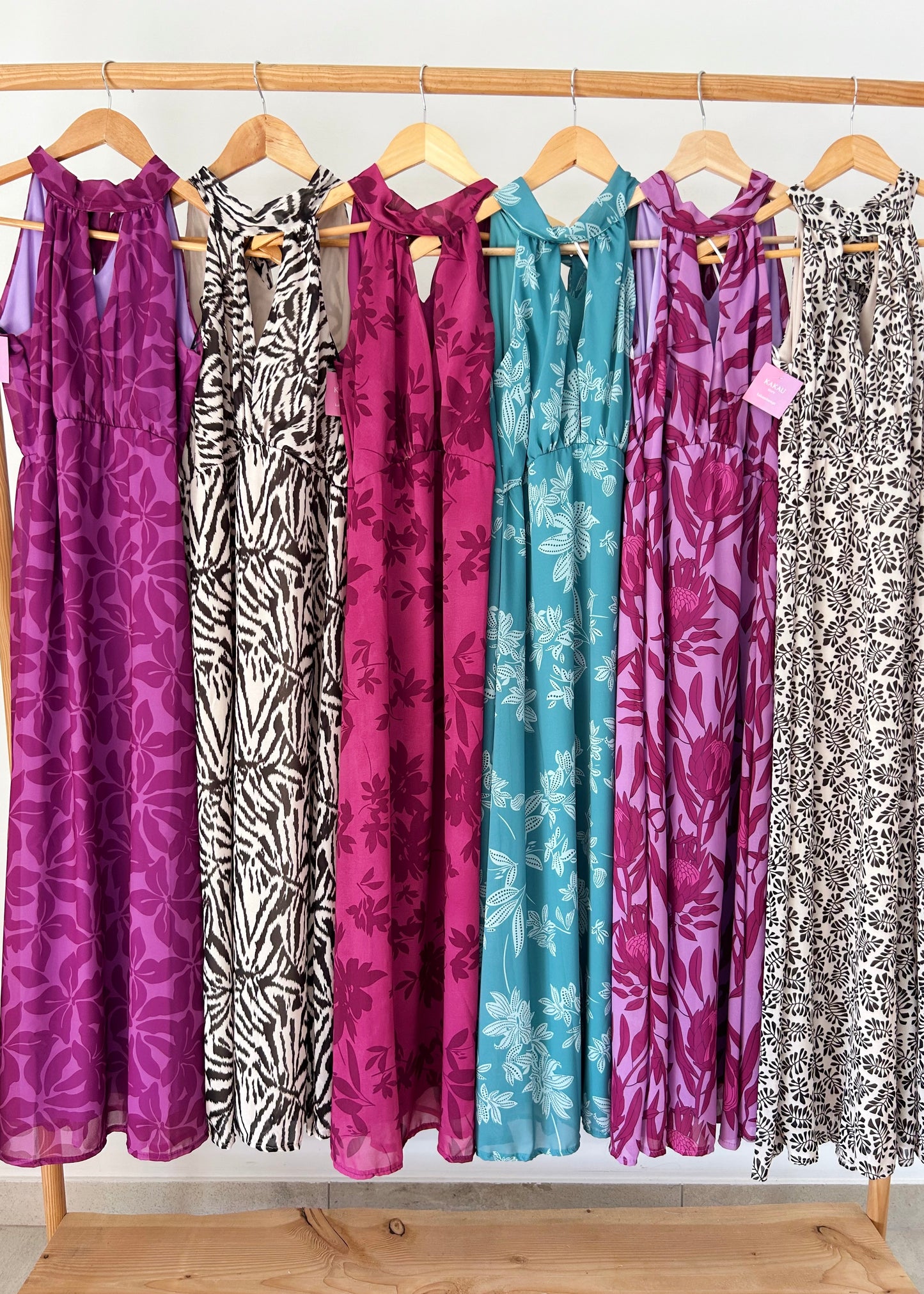 Vestido Halter Elegante