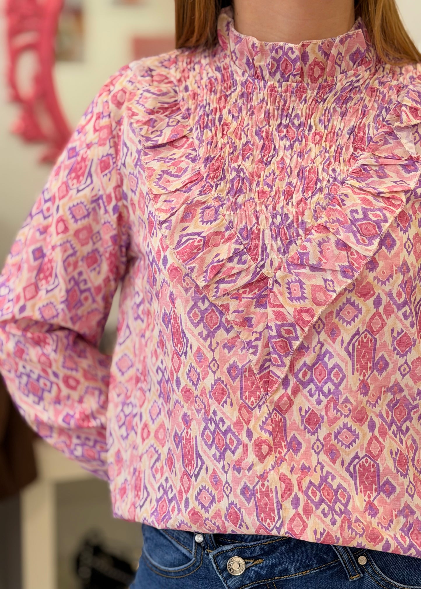 Blusa com Padrão