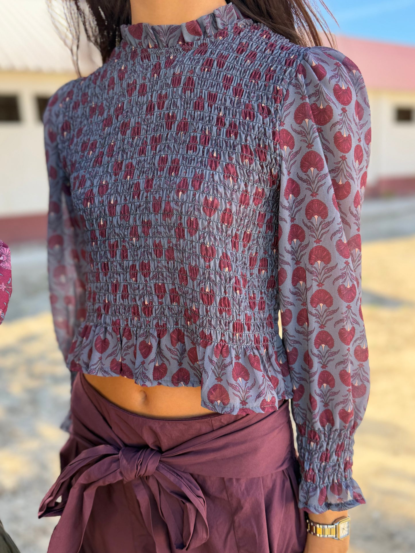 Blusa com Padrão