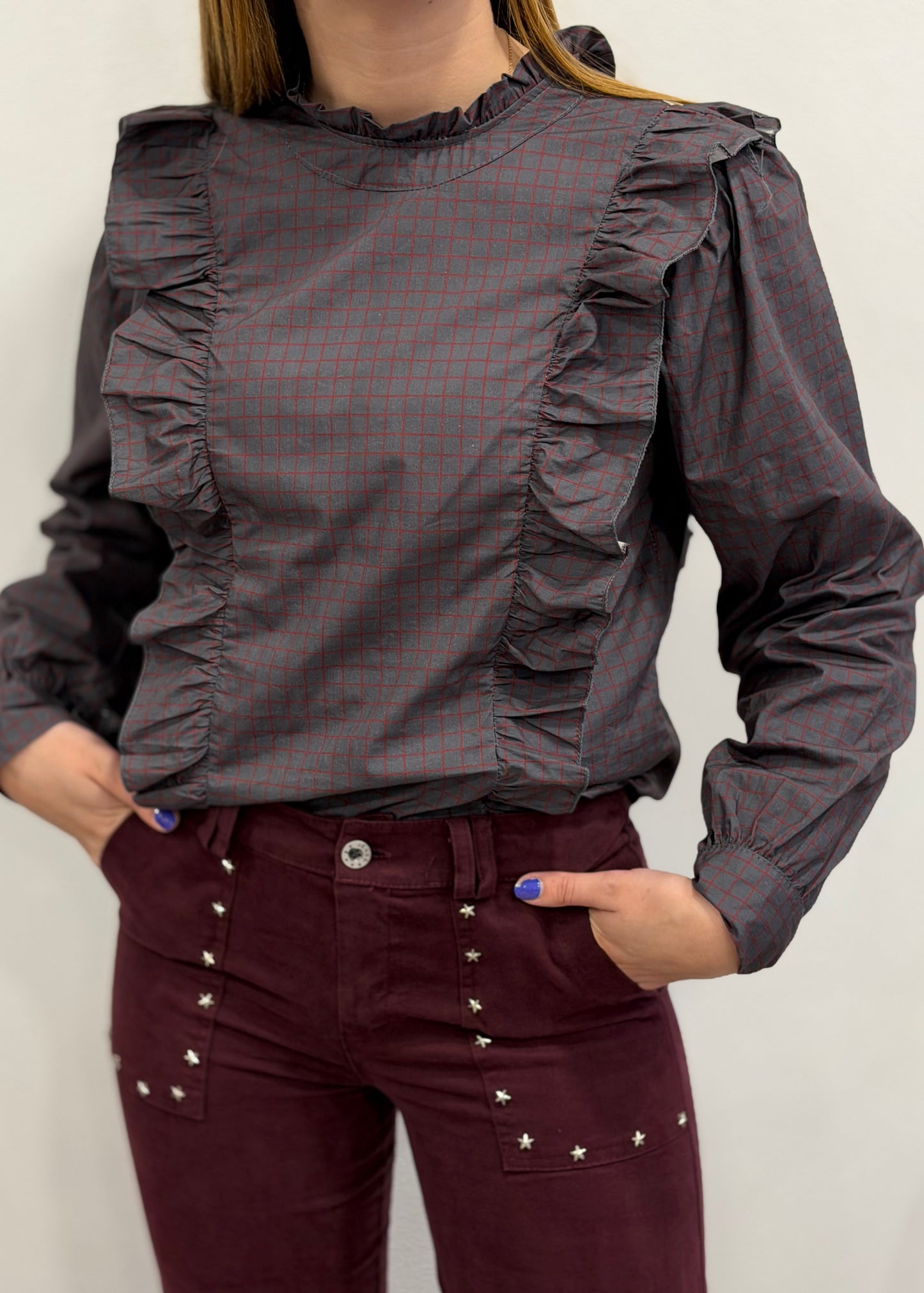 Blusa com Folho