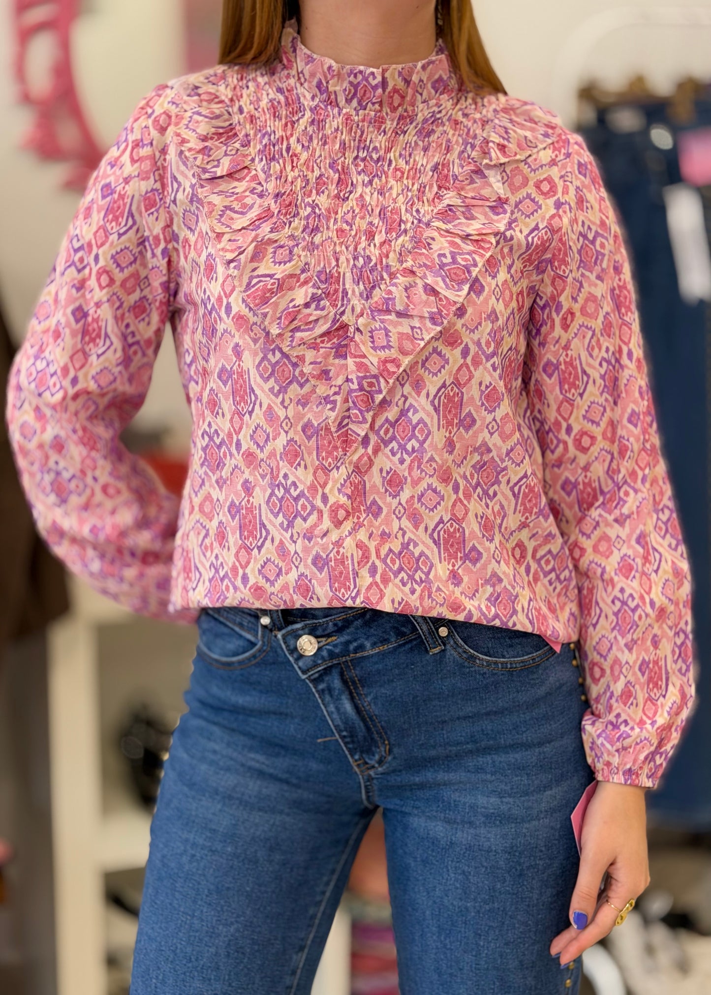 Blusa com Padrão