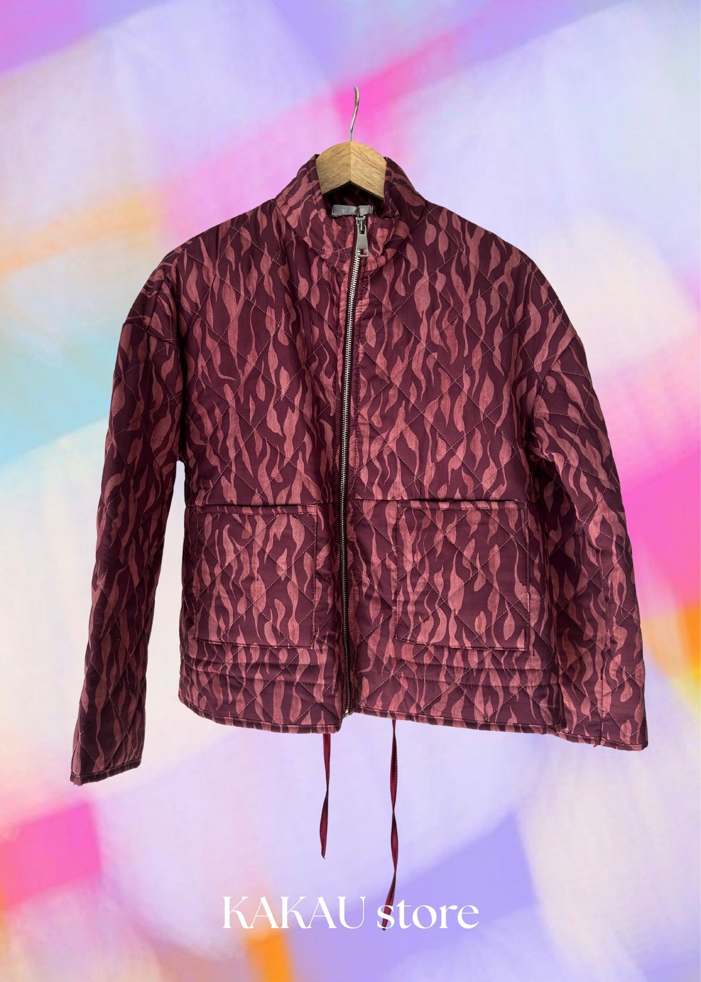 Casaco Acolchoado com Fecho