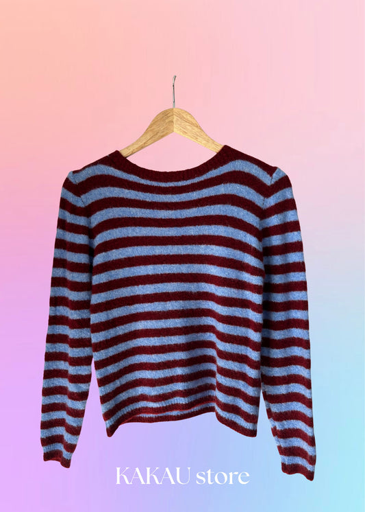 Camisola de Malha com Riscas