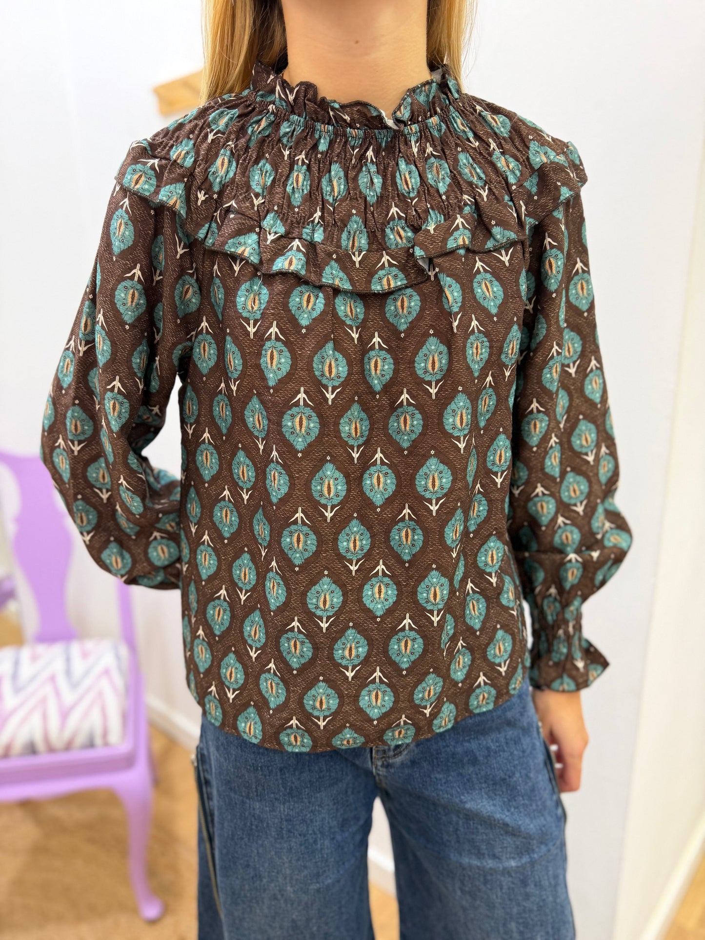 Blusa com Padrão