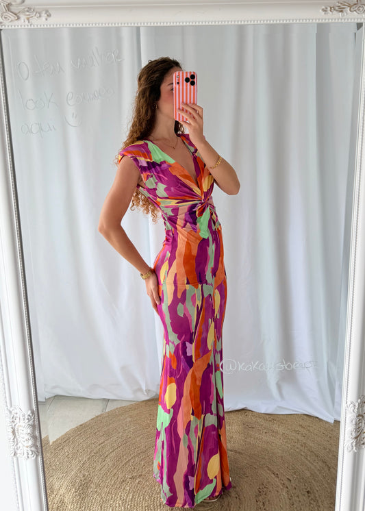 Vestido Multicor